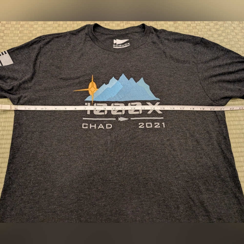GoRuck Chad 1000X 2021 Tri-blend T-shirt Men's Size Large - Picture 4 of 5